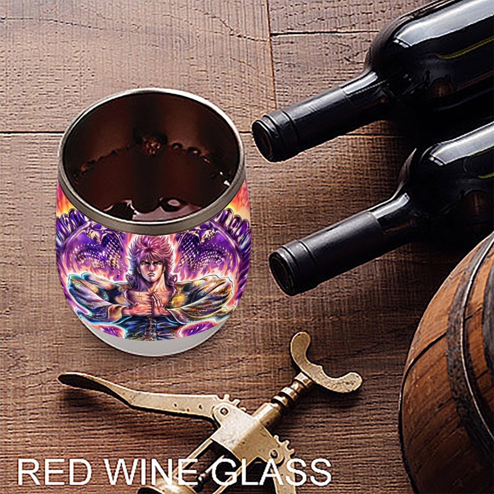 Amazon | マグカップ 蒼天の拳 天刻 霞拳志郎 パチンコ愛好者 保温